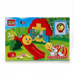 Конструктор – Колобок, 23 детали (Город Мастеров, BB-1001-Rsim)